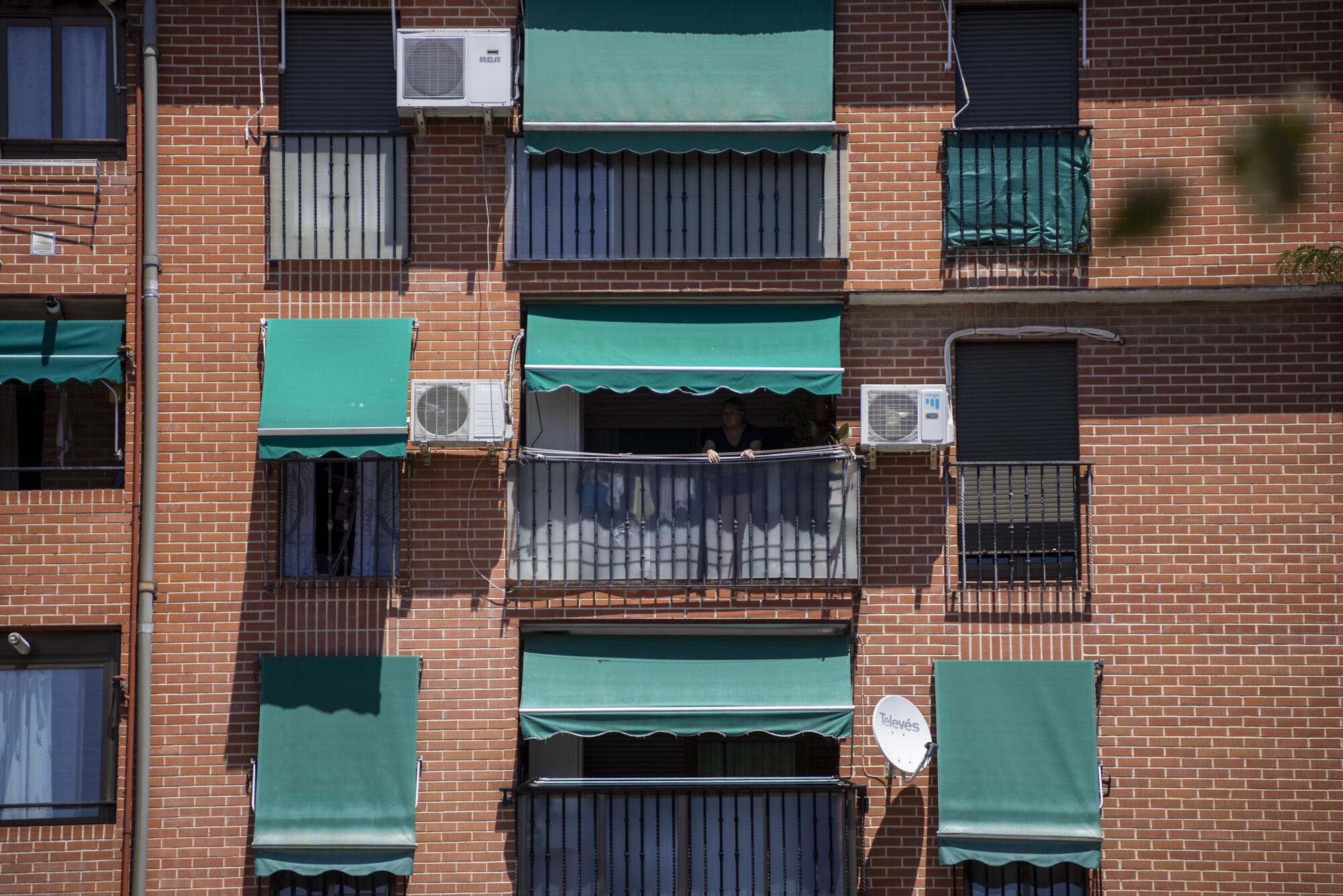 Carabanchel Matilde Hernandez Balcon Aire acondicionado